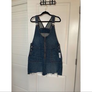 American eagle denim overall dress size XL tags on